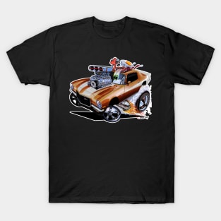 FULL BLOWN 1971 brown Camaro Z/28 T-Shirt